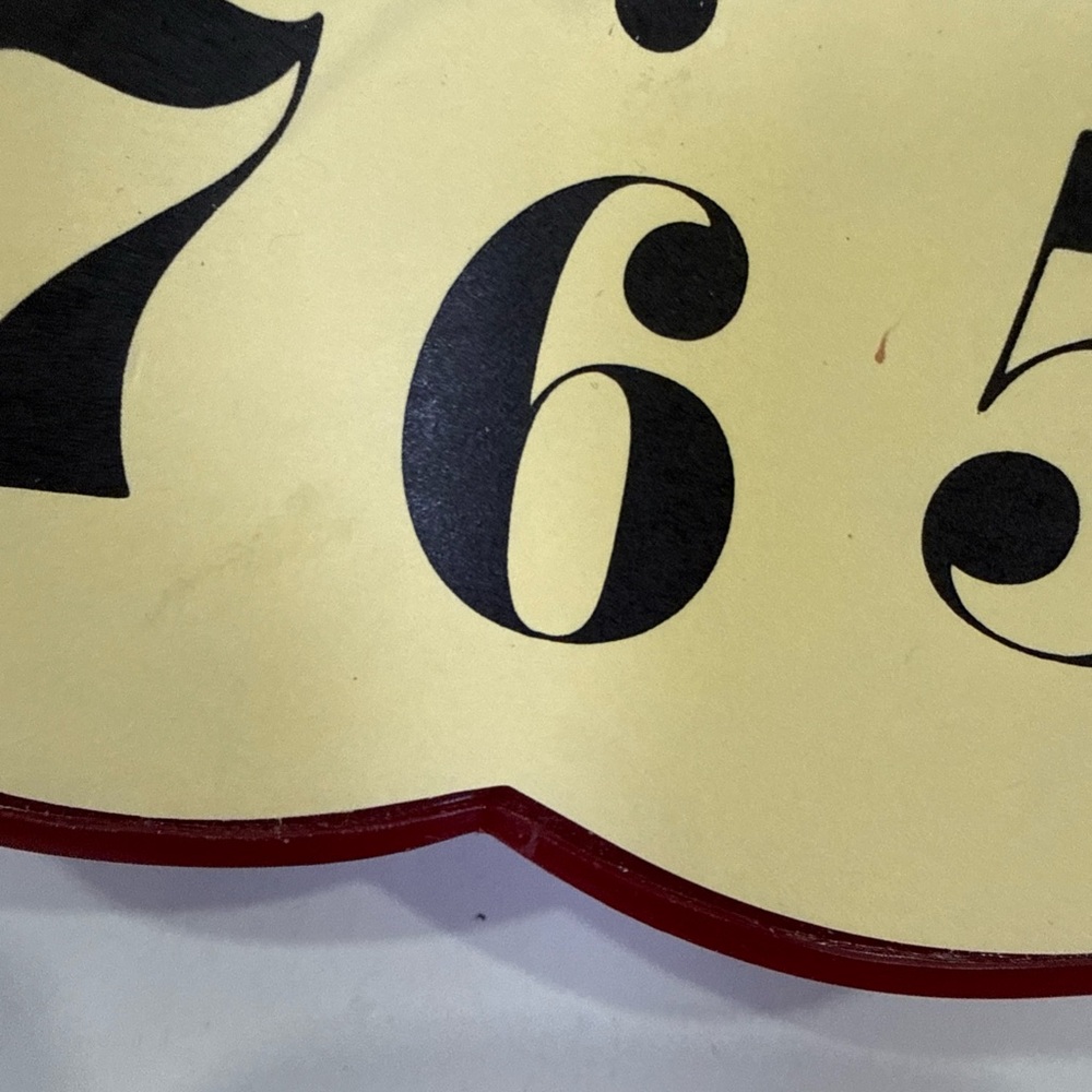 1970s Ingraham Red Plastic Apple Wall Clock Cottage Core granny Core WORKING! - Picture 11 of 12
